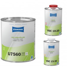 Pachet Promo Voc Xtra filler Standox White U7560 3.5L+Int Voc 10-20 1L +Diluant Voc 15-30 1L